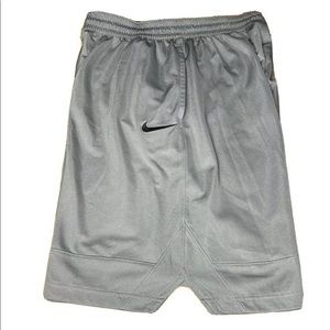Nike Icon Basketball Shorts Gray Loose Fit AJ3914-065